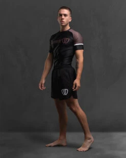 Phalanx Solider One Ranked Brown Short Sleeve Rash Guard 5 Phalanx Solider One Ranked Brown Short Sleeve Rash Guard -The Clinch Fight Shop phalanxbjjcanadajiujitsurankedshortsleeverashguardbrown3