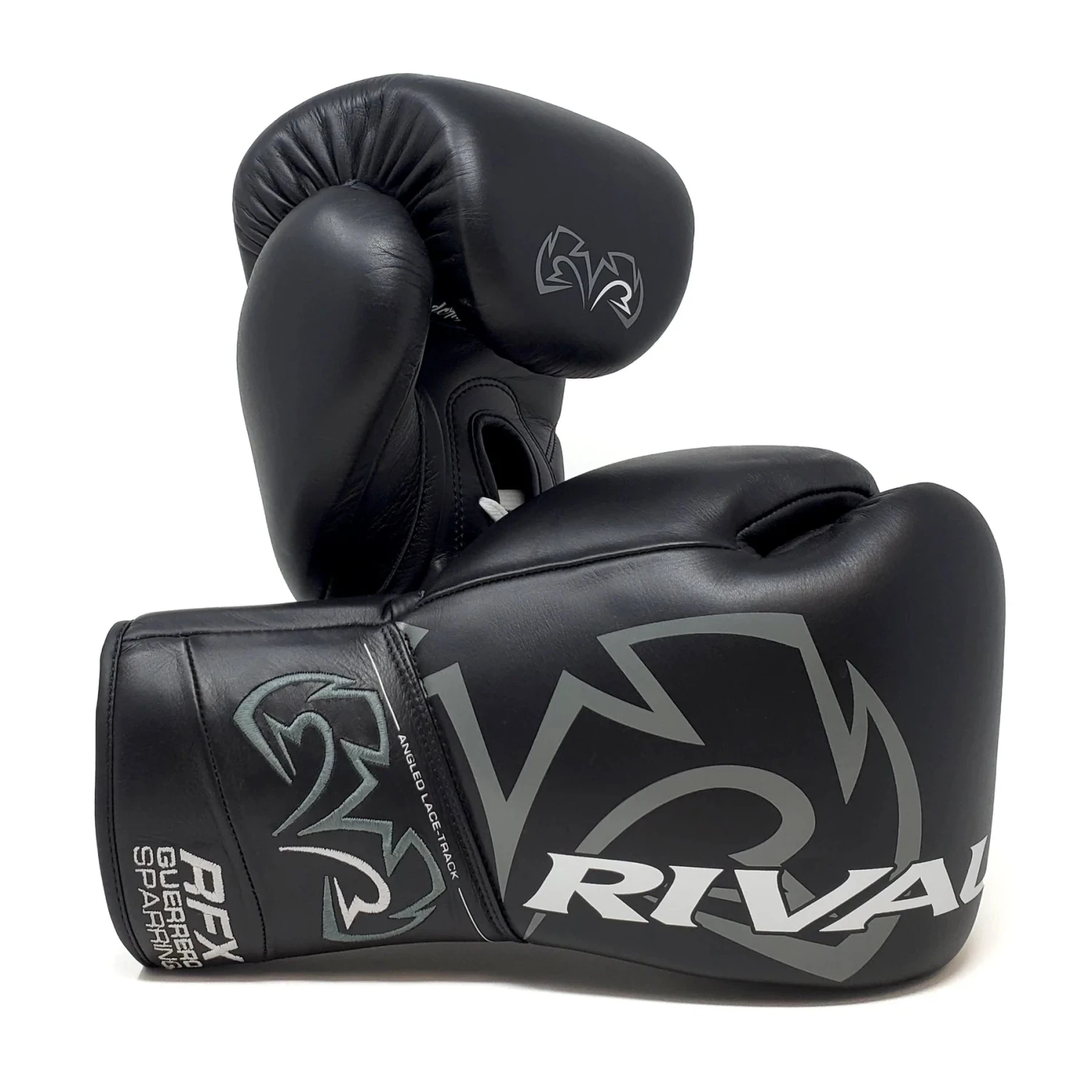 Rival Boxing RFX Guerrero Sparring Gloves Lace-Up Gloves Black 3 Rival Boxing RFX Guerrero Sparring Gloves Lace-Up Gloves Black - Image 3