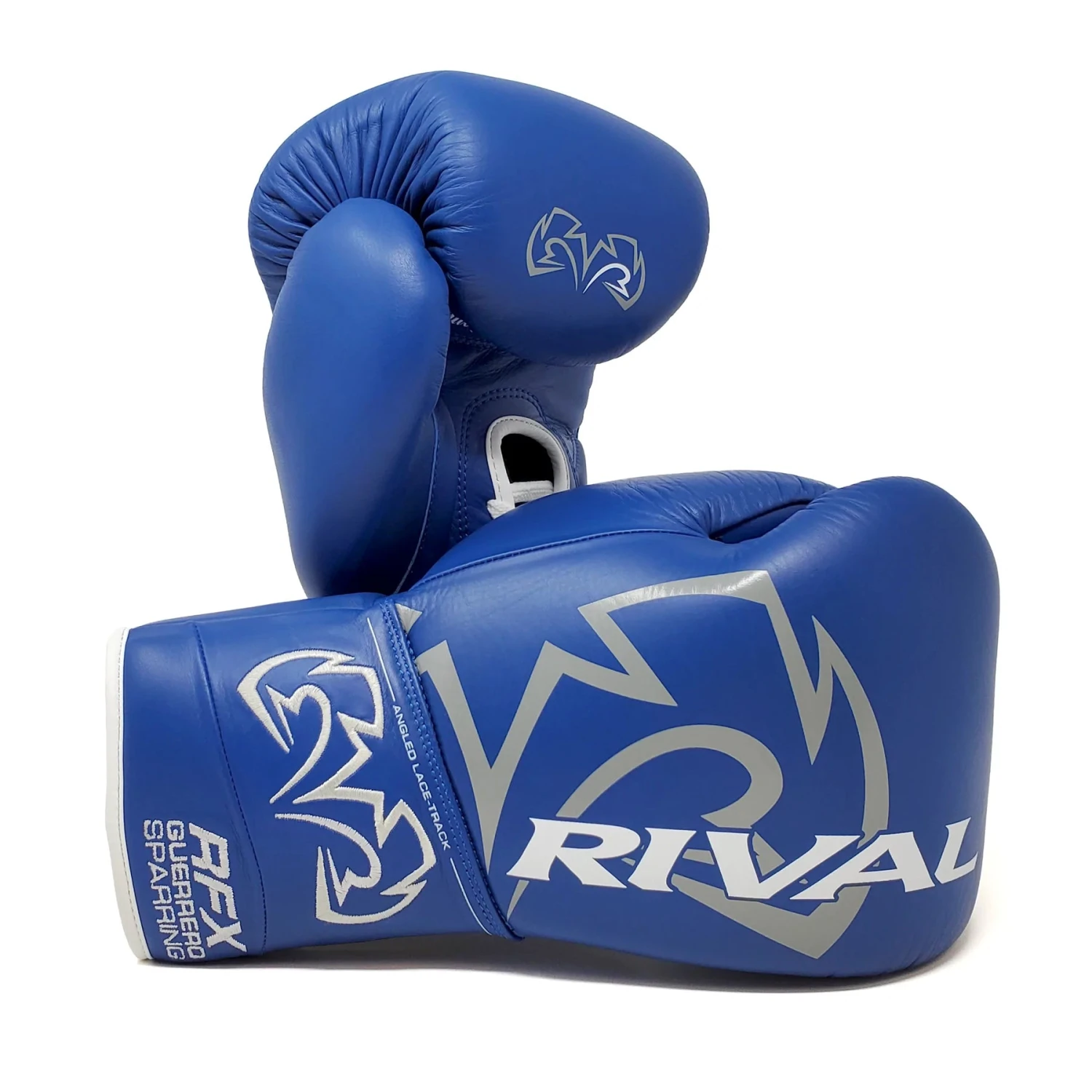 Rival Boxing RFX Guerrero Sparring Gloves Lace-Up Gloves Blue 3 Rival Boxing RFX Guerrero Sparring Gloves Lace-Up Gloves Blue - Image 3