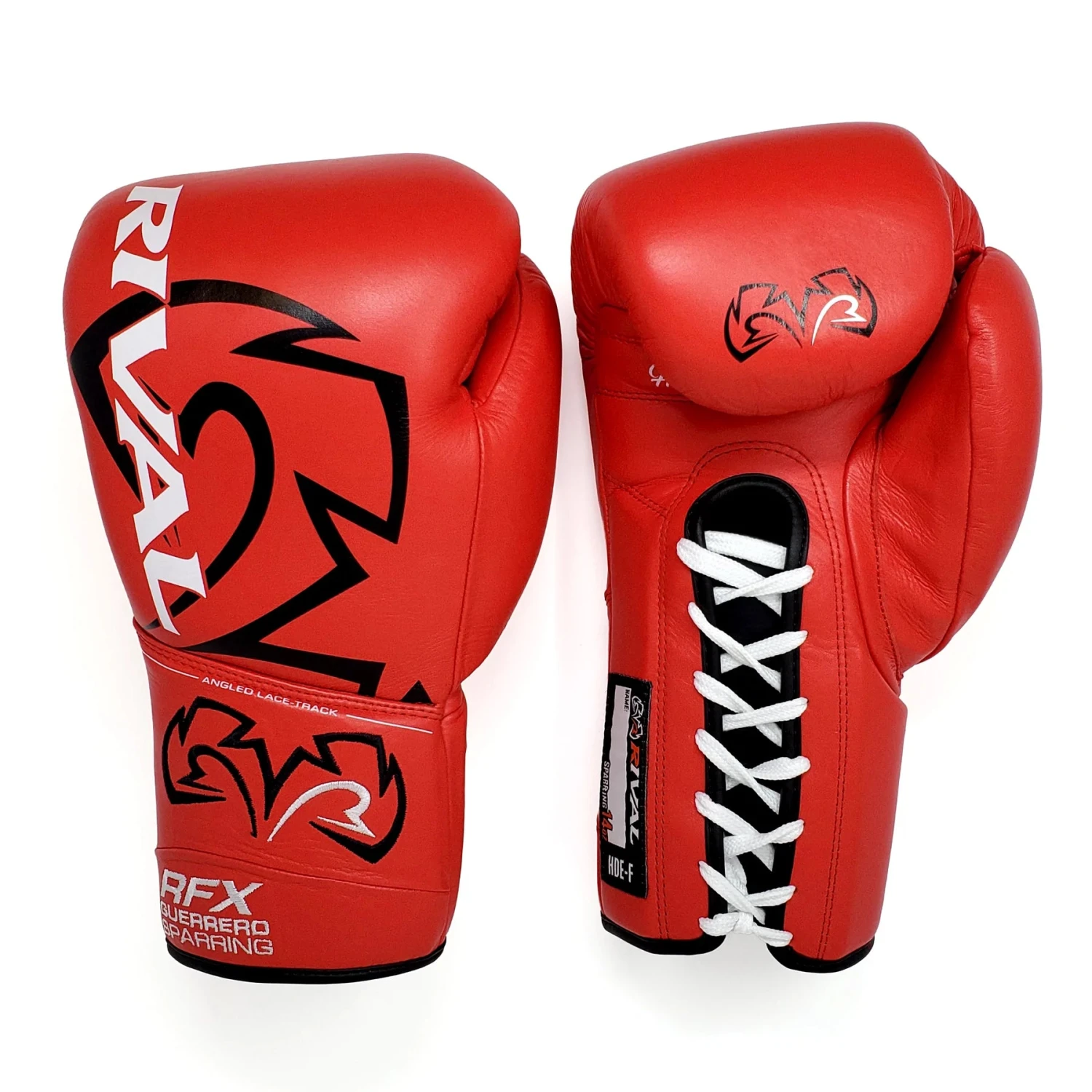 Rival Boxing RFX Guerrero Sparring Gloves Lace-Up Gloves Red 3 Rival Boxing RFX Guerrero Sparring Gloves Lace-Up Gloves Red - Image 3