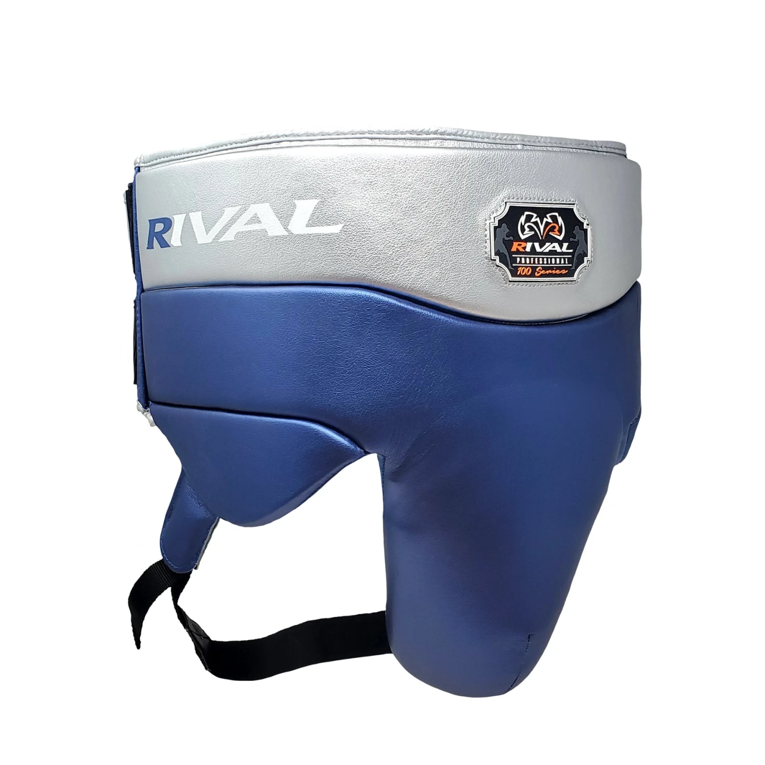 Rival RNFL100 Professional Groin Protector Blue/Silver 1 Rival RNFL100 Professional Groin Protector Blue/Silver