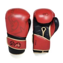 Rival Boxing RS80V Impulse Sparring Gloves Red/Black/Gold -The Clinch Fight Shop rivalrb80vsparringglovesredblackgold