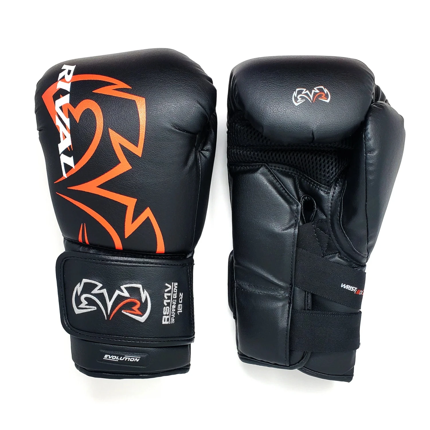 Rival Boxing RS11V Evolution Sparring Gloves Velcro Black 2 Rival Boxing RS11V Evolution Sparring Gloves Velcro Black - Image 2