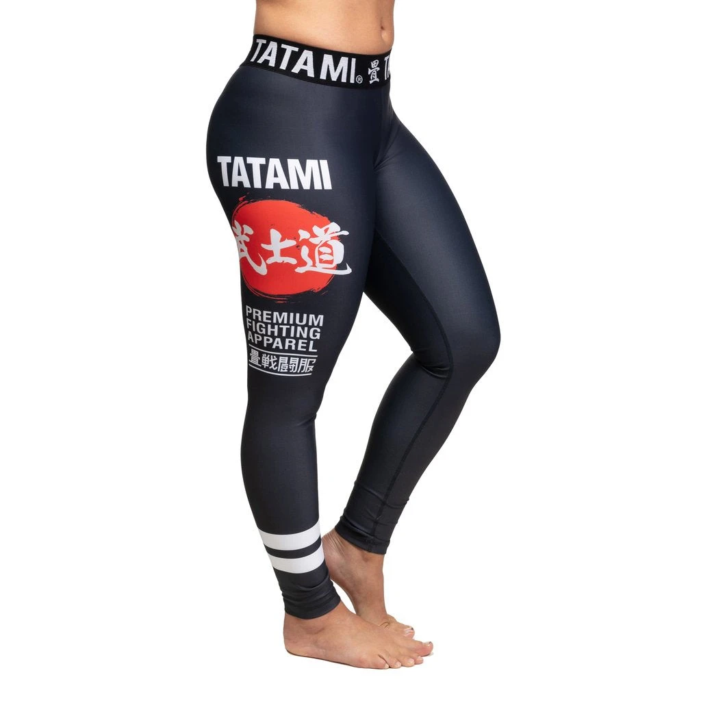 Tatami Fightwear Ladies Bushido Spats Compression Pants Tights 1 Tatami Fightwear Ladies Bushido Spats Compression Pants Tights
