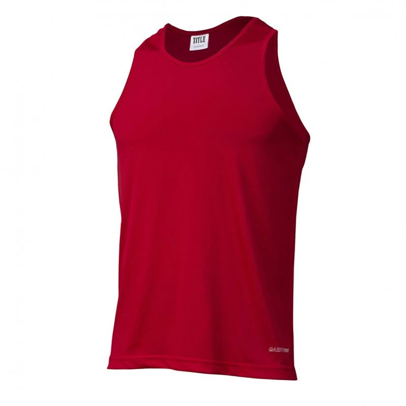 Title Boxing Aerovent Elite Boxing Competition Jersey Tank Red 1 Title Boxing Aerovent Elite Boxing Competition Jersey Tank Red