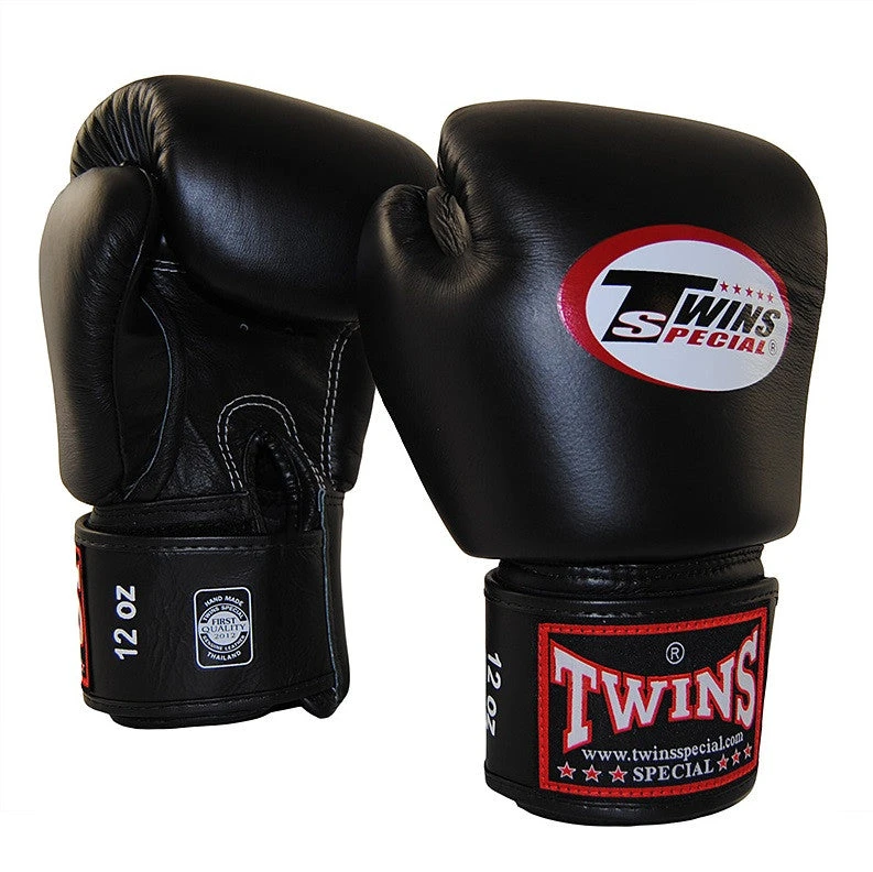 Twins BGVL3 Muay Thai Boxing Gloves Black 2 Twins BGVL3 Muay Thai Boxing Gloves Black - Image 2